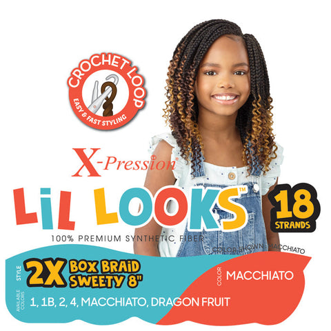 Outre X-Pression Lil Looks 2X Box Braid Sweety 8