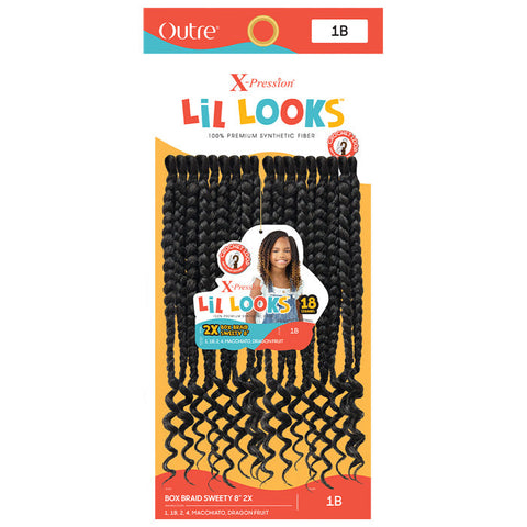 Outre X-Pression Lil Looks 2X Box Braid Sweety 8