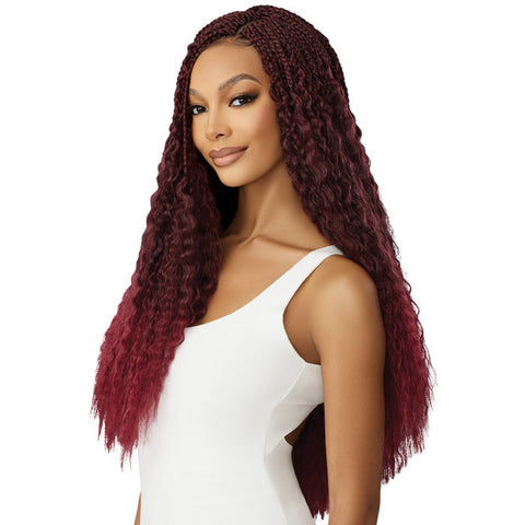 Outre X-Pression Twisted Up Crochet Pre-Loop Braid - 3X BOHO WET & WAVY VIBE BOX BRAID 24"