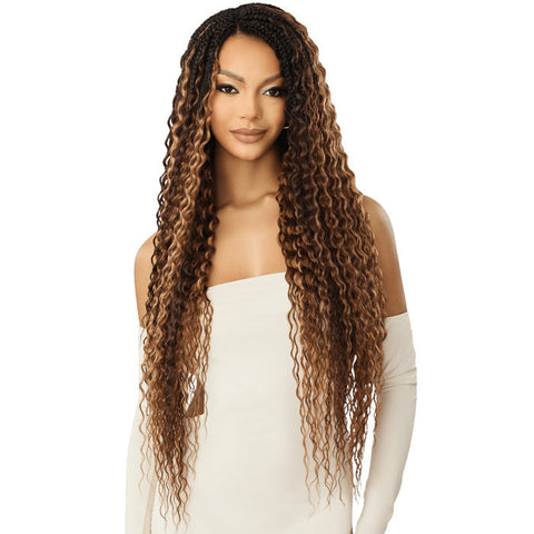 Outre X-Pression Twisted Up Pre-Loop Crochet Braid - BOHO WET&WAVY VIBE BEACH BRAID 30" 3X