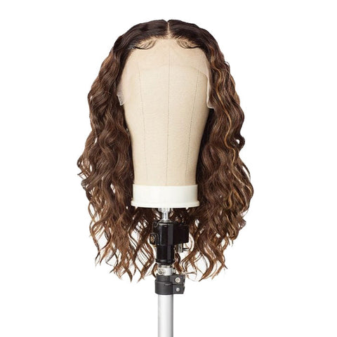 Sensationnel Butta Lace Human Hair Blend HD Lace Front Wig - LOOSE CURLY 18"
