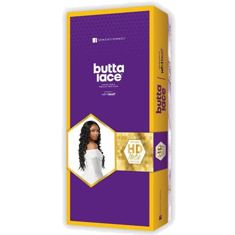 Sensationnel Butta Lace Human Hair Blend HD Lace Front Wig - LOOSE CURLY 18"
