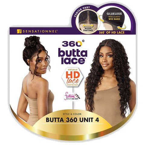 Sensationnel 360 Butta Lace Glueless HD Lace Front Wig - BUTTA 360 UNIT 4