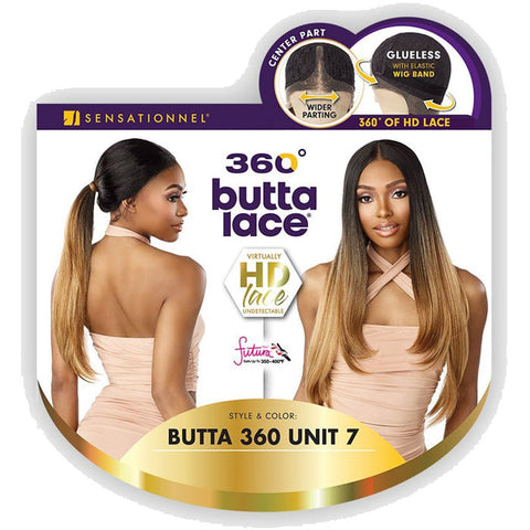 Sensationnel 360 Butta Lace Glueless HD Lace All-Around Front Wig  - BUTTA 360 UNIT 7