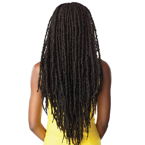 Sensationnel Cloud 9 Swiss Lace HD 4X4 Part Braided Lace Front Wig - BUTTERFLY LOCS 30