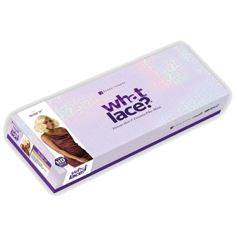 Sensationnel What Lace Human Hair Blend 13X6 HD Lace Front Wig - TALISA 12"