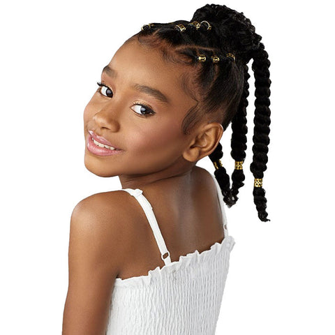 Sensationnel Lulu Pony Mini Kids Drawstring Ponytail - COTTON CANDY