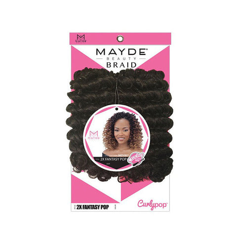 Mayde Beauty Curly Pop Crochet Braid - 2X FANTASY POP