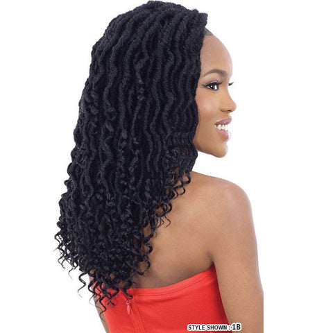 Mayde Beauty Pre-Looped Crochet Braid - 2X WAVY ISLAND GORGEOUS LOC (12"/16")