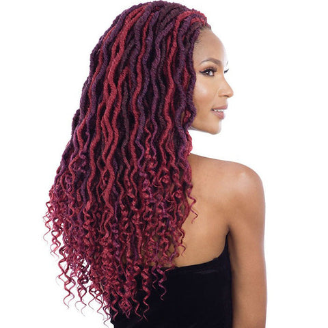 Mayde Beauty Pre-Looped Crochet Braid - 2X WAVY ISLAND GORGEOUS LOC (12"/16")