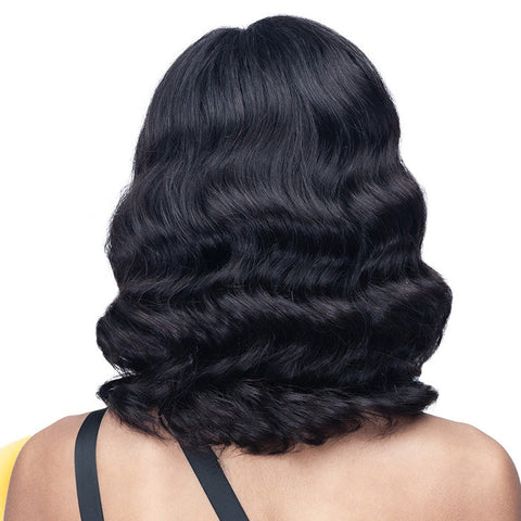 Bobbi Boss 100% Unprocessed Human Hair 5" Deep Lace Wig - MHLF570 JUDITH