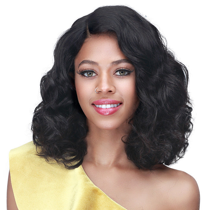 Bobbi Boss 100% Unprocessed Human Hair 5" Deep Lace Wig - MHLF573 AINSLEY