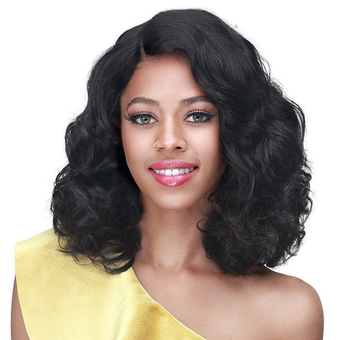 Bobbi Boss 100% Unprocessed Human Hair 5" Deep Lace Wig - MHLF573 AINSLEY