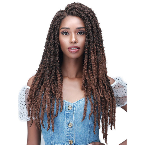 Bobbi Boss HD Braided 4x4 Lace Front Wig - MLF615 -Calif Butterfly Locs 26