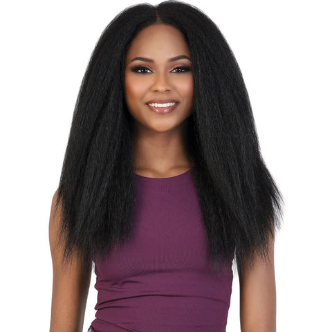 Motown Tress Glam Touch Human Hair Blend 13x4 Glueless HD Lace Wig - HBL.134 SEA