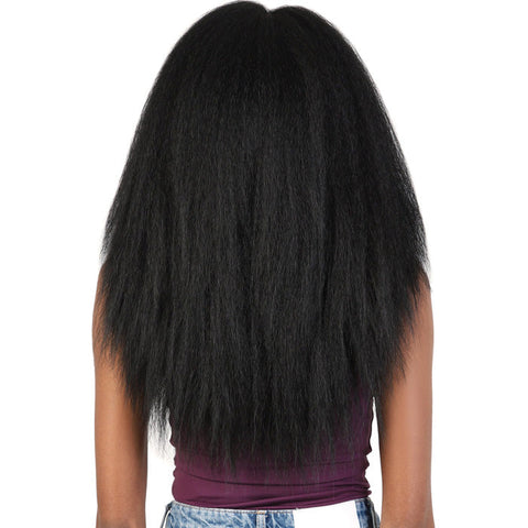 Motown Tress Glam Touch Human Hair Blend 13x4 Glueless HD Lace Wig - HBL.134 SEA