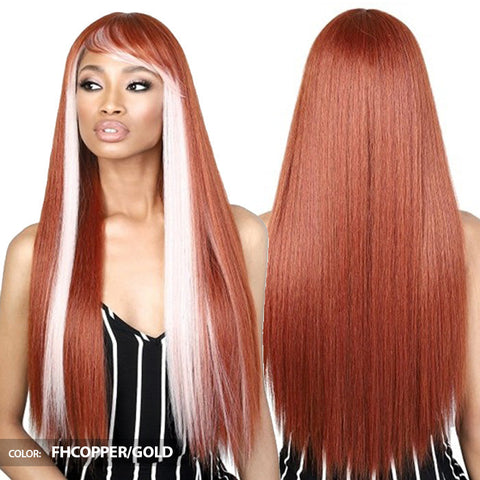 Seduction 100% Virgin Remy Touch Full Wig - SEPIA26