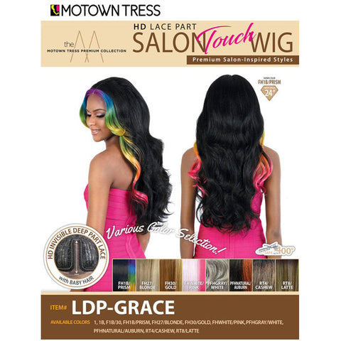 Motown Tress Salon Touch Wig HD Lace Part Wig - LDP-GRACE