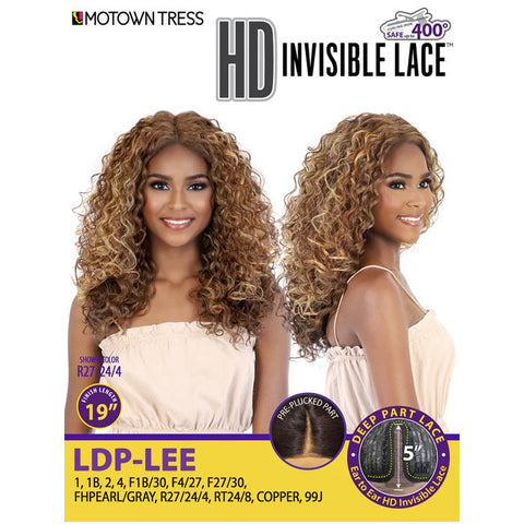Motown Tress Pre-Plucked HD 5" Deep Part Lace Wig - LDP-LEE