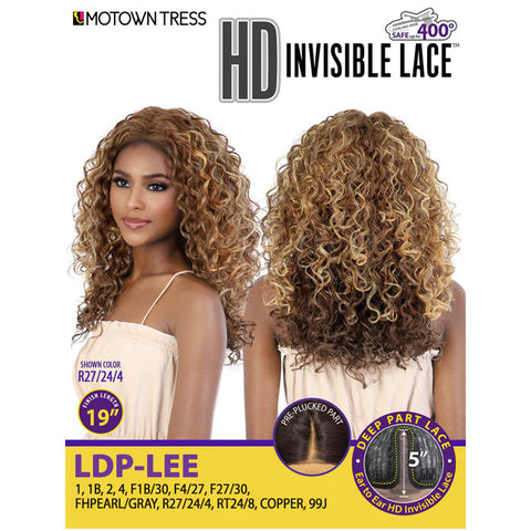 Motown Tress Pre-Plucked HD 5" Deep Part Lace Wig - LDP-LEE