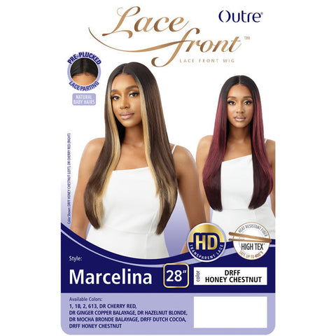 Outre HD Pre-Plucked Lace Front Wig - MARCELINA
