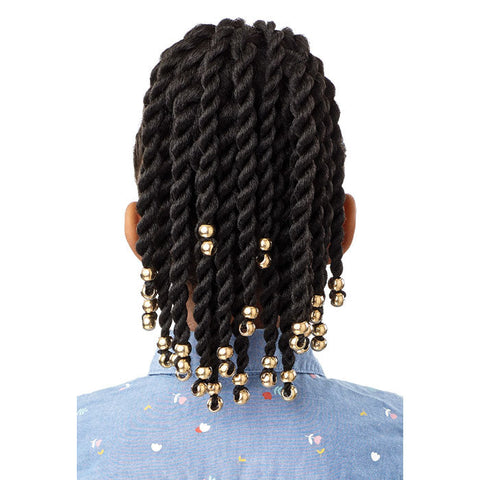 Outre Lil Looks Drawstring Ponytail - BEADED TWIST 12"