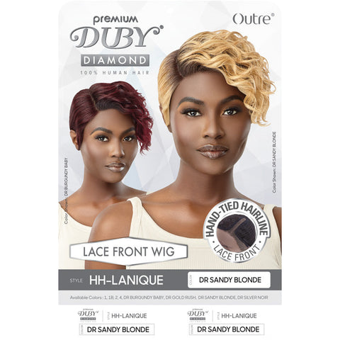 Outre Premium Duby Diamond 100% Human Hair Lace Front Wig - HH-LANIQUE