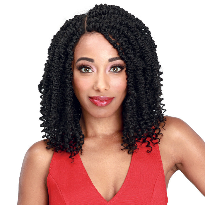 Zury Sis Knotless Braided 4x5 Free Part Lace Front Wig - DIVA LACE PASSION TWIST V 16