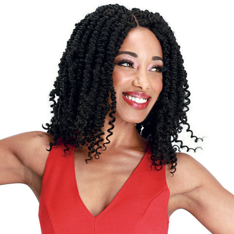 Zury Sis Knotless Braided 4x5 Free Part Lace Front Wig - DIVA LACE PASSION TWIST V 16