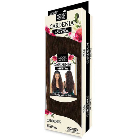 Model Model Gardenia Drawstring Ponytail - BODY WAVE 26"