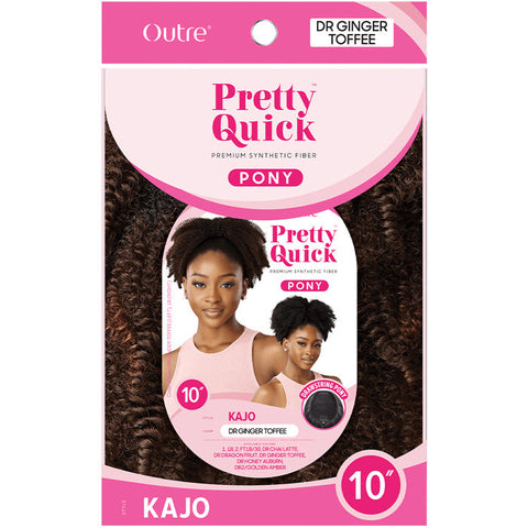 Outre Pretty Quick Drawstring Ponytail - KAJO 10"