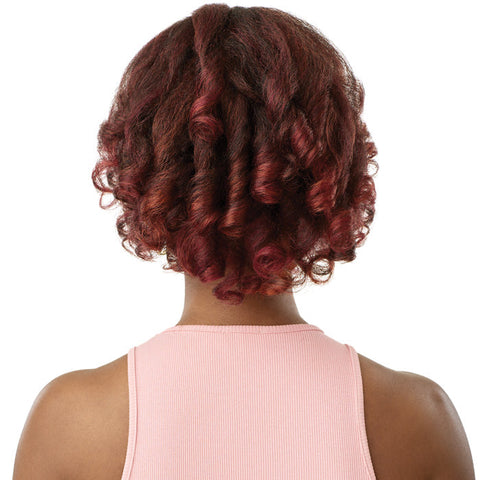 Outre Pretty Quick Drawstring Ponytail - KINKY CURLY 12"