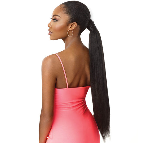 Outre Pretty Quick Pony Wrap Around Ponytail - KINKY STRAIGHT 28"