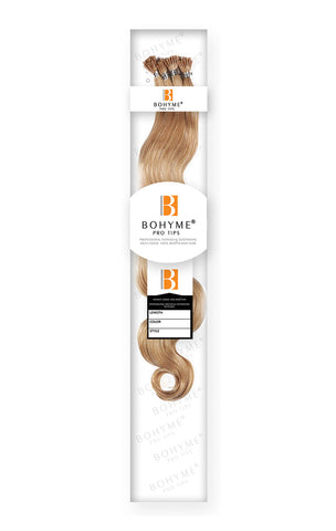 Bohyme Remi Glue Tips Extension - BODY WAVE 27/60/120 PCS (14/18/22 Inch)