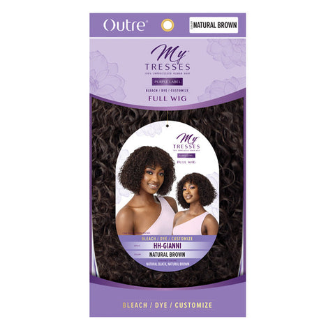 Outre MyTresses Purple Label Unprocessed Human Hair Full Wig HH GIANNI