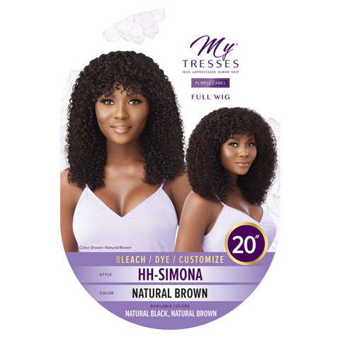 Outre 100% Unprocessed Human Hair Full Cap Wig - SIMONA