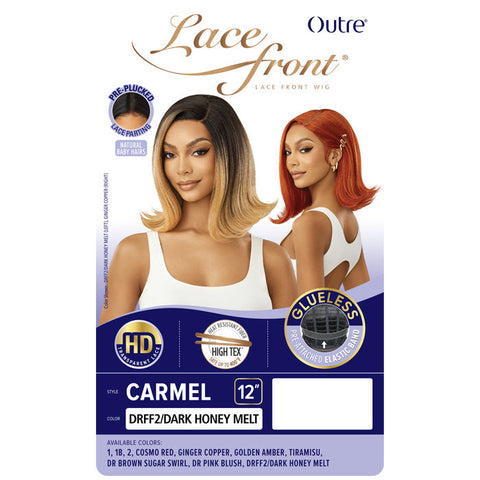 Outre Glueless HD Lace Front Wig - CARMEL - Pre-Plucked