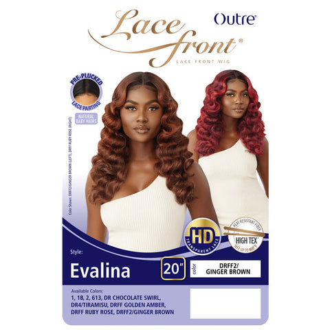 Outre Pre-Plucked HD Lace Front Wig - EVALINA