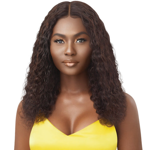 Outre My Tresses Gold Label 100% Unprocessed Human Hair HD Lace Front Wig - ARLESSIA