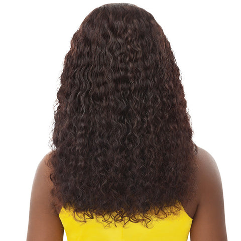 Outre My Tresses Gold Label 100% Unprocessed Human Hair HD Lace Front Wig - ARLESSIA