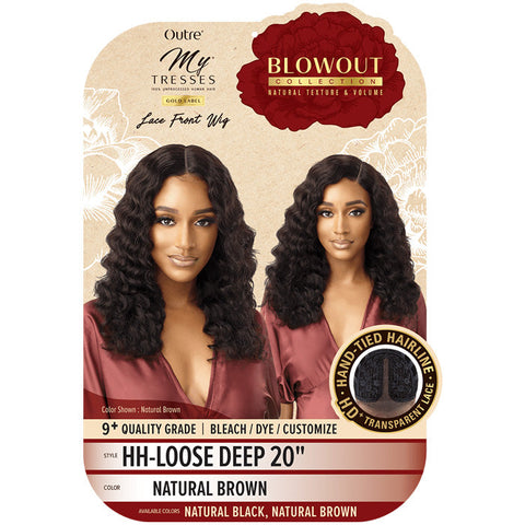 Outre Mytresses 100% Unprocessed Human Hair HD Lace Front Wig - LOOSE DEEP 20