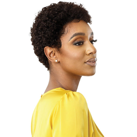 Outre My Tresses Gold Lable HD Lace Front Wig HH-INEJ -100% Unprocessed Human Hair