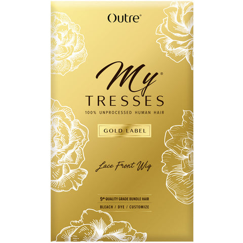 Outre My Tresses Gold Lable HD Lace Front Wig HH-SOVANI -100% Unprocessed Human Hair