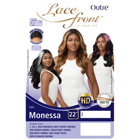 Outre HD 5" Deep Parting HD Lace Front Wig - MONESSA