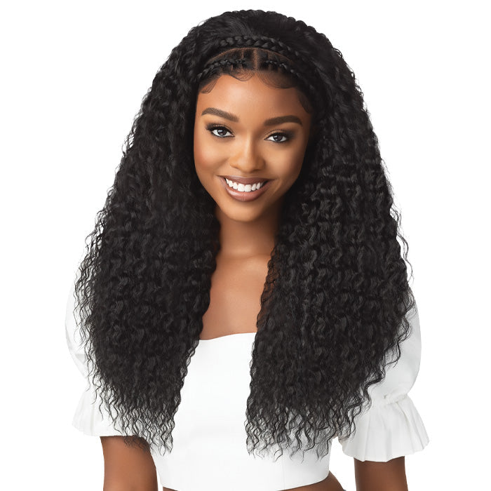 Outre Pre-Styled Glueless 13X2 HD Lace Frontal Wig - HALO STITCH BRAID 26"