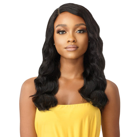 Outre 100% Unprocessed Human Hair Lace Part Wig - OCEAN BODY 16"/20"