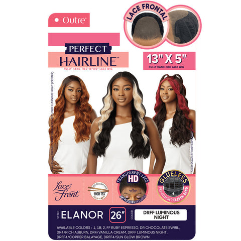 Outre Perfect Hairline Synthetic Hair Glueless 13x5 HD Lace Front Wig - ELANOR