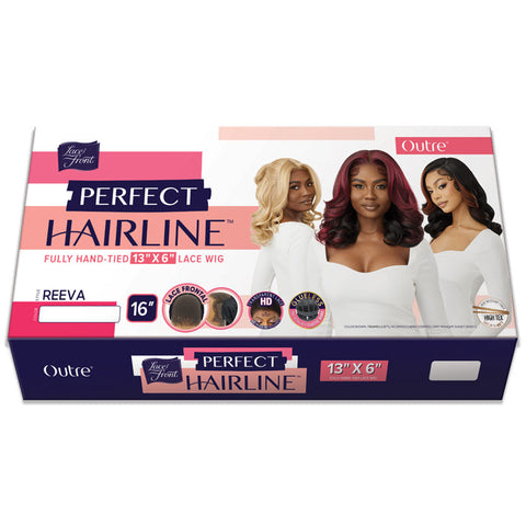 Outre Perfect Hairline Glueless 13x6 HD Lace Front Wig - REEVA - Fully Hand-Tied