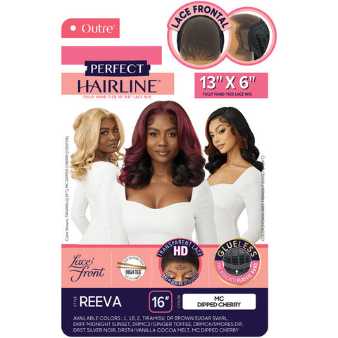 Outre Perfect Hairline Glueless 13x6 HD Lace Front Wig - REEVA - Fully Hand-Tied