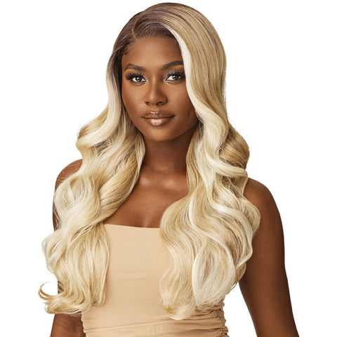 Outre Sleek Lay Glueless HD Lace Front Wig - SAHARI - Deep C-Part Lace